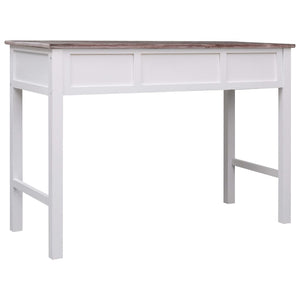 Schreibtisch Braun 110 × 45 × 76 cm Holz