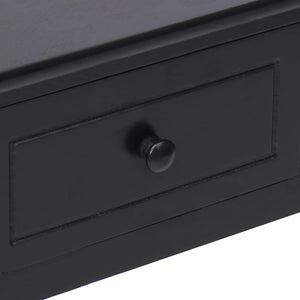 Schreibtisch Schwarz 110×45×76 cm Holz