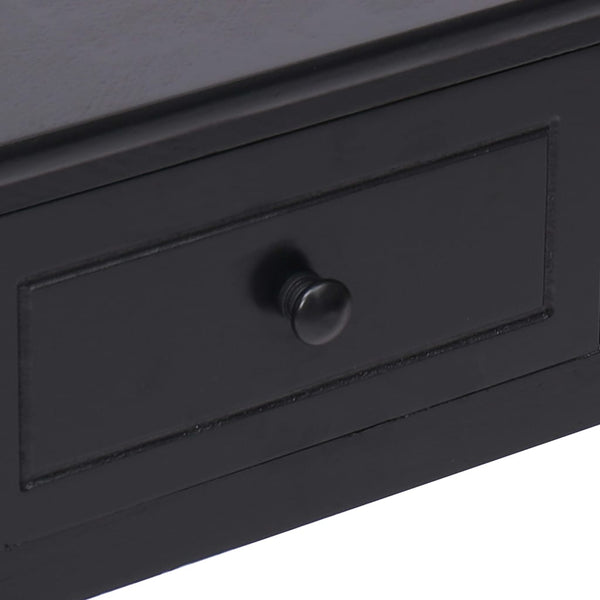 Schreibtisch Schwarz 110×45×76 cm Holz