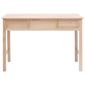 Schreibtisch Natur 110 × 45 × 76 cm Holz