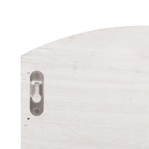vidaXL Portemanteau mural Blanc 50 x 10 x 34 cm Bois