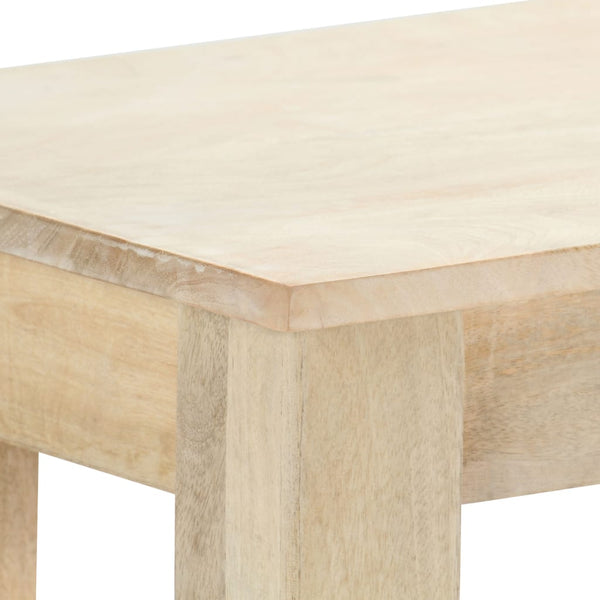vidaXL Console 110x35x77 cm Bois de manguier massif