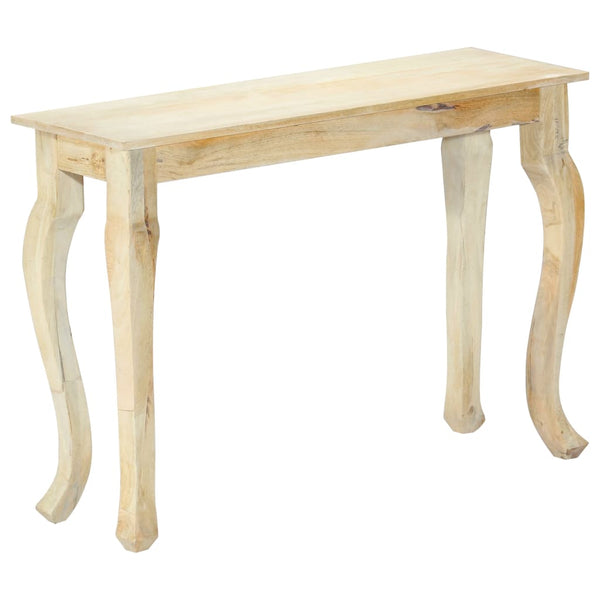 vidaXL Console 110x35x77 cm Bois de manguier massif