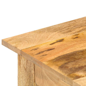 Beistelltisch 43×43×40 cm Massivholz Mango