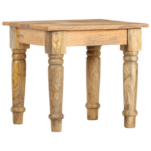 Beistelltisch 43×43×40 cm Massivholz Mango