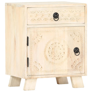 Nachttisch 40 x 30 x 50 cm Massivholz Mango