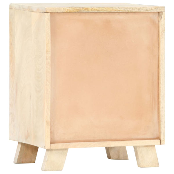 Nachttisch 40 x 30 x 50 cm Massivholz Mango
