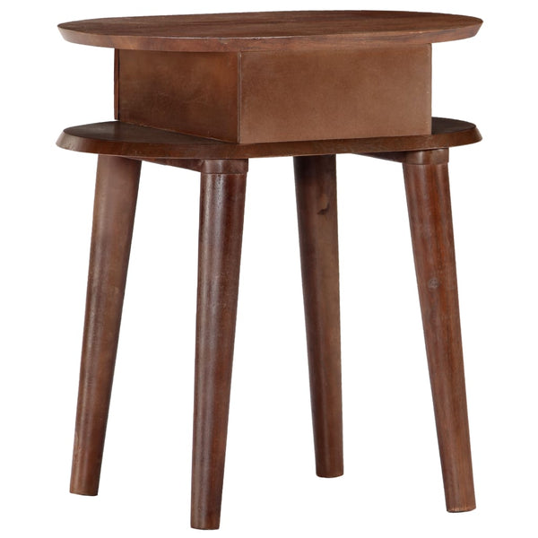 Nachttisch 50x35x55 cm Massivholz Akazie