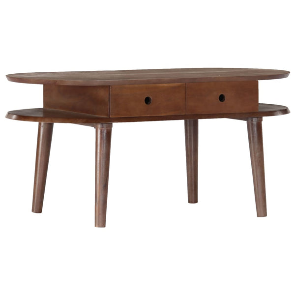 Couchtisch 100x50x46 cm Massivholz Akazie