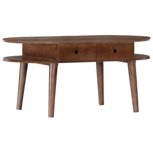Couchtisch 100x50x46 cm Massivholz Akazie