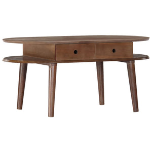 Couchtisch 100x50x46 cm Massivholz Akazie
