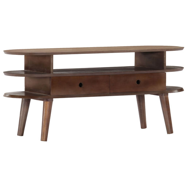 TV-Schrank 110×35×50 cm Massivholz Akazie