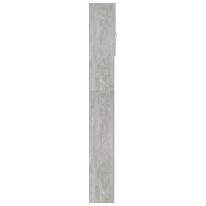 Waschmaschinenschrank Betongrau 64x25,5x190 cm
