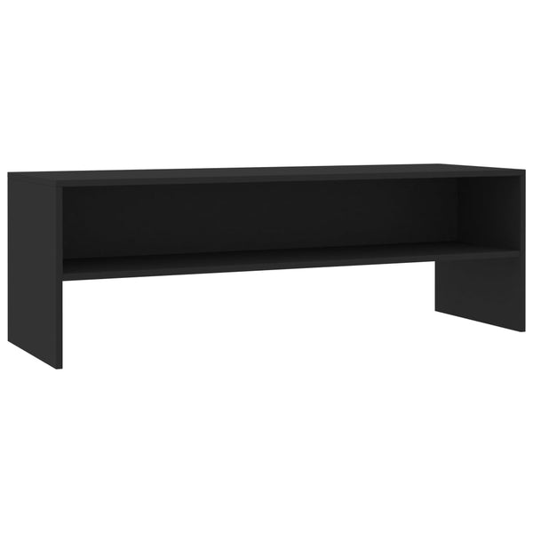 Schwarzer TV-Schrank 120 cm