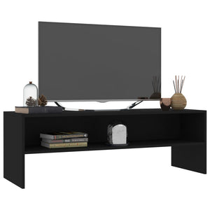 Schwarzer TV-Schrank 120 cm