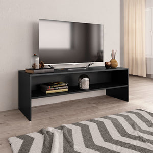 Schwarzer TV-Schrank 120 cm