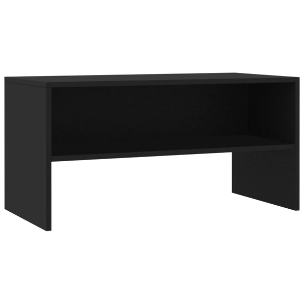 Schwarzer TV-Schrank 80x40 cm