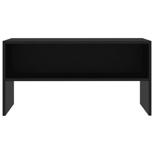 Schwarzer TV-Schrank 80x40 cm