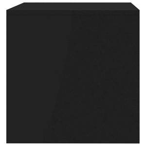Schwarzer TV-Schrank 80x40 cm
