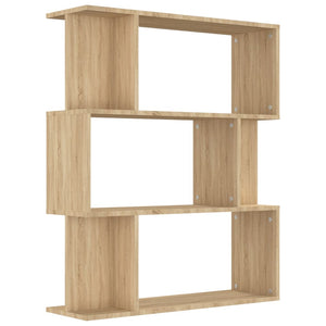 Sonoma Eiche Bücherregal Raumteiler 80x96 cm