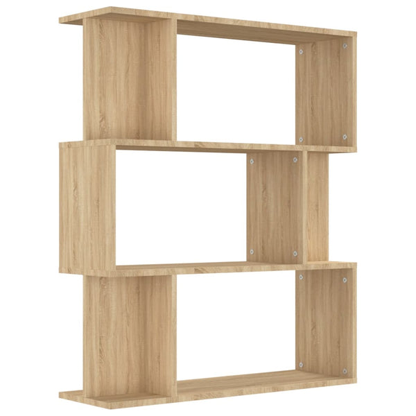 Sonoma Eiche Bücherregal Raumteiler 80x96 cm