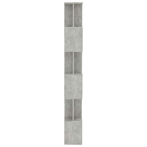Betongraues Bücherregal/Raumteiler 80x192 cm