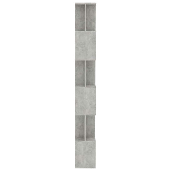 Betongraues Bücherregal/Raumteiler 80x192 cm