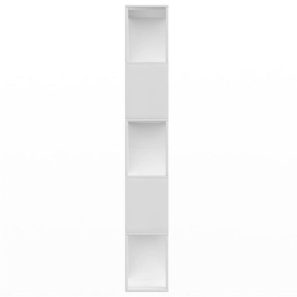 Weißes Bücherregal Raumteiler 80x159 cm