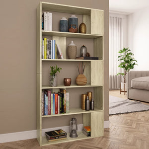 Sonoma Eiche Bücherregal Raumteiler 80x159 cm