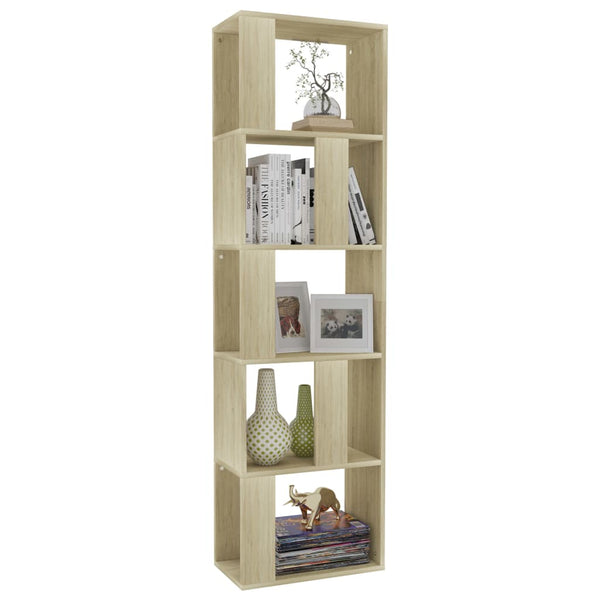 Sonoma Eiche Bücherregal Raumteiler 159 cm
