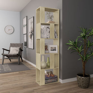 Sonoma Eiche Bücherregal Raumteiler 159 cm