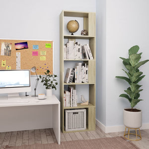 Sonoma Eiche Bücherregal Raumteiler 159 cm