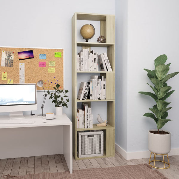 Sonoma Eiche Bücherregal Raumteiler 159 cm
