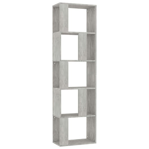 Betongraues Bücherregal/Raumteiler 159cm