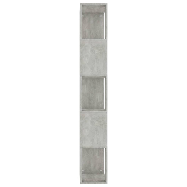 Betongraues Bücherregal/Raumteiler 159cm