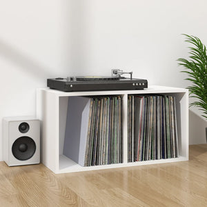 Schallplatten Aufbewahrungsbox Weiß