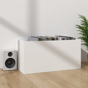Schallplatten Aufbewahrungsbox Weiß