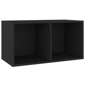Schallplatten Aufbewahrungsbox Schwarz