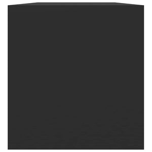 Schallplatten Aufbewahrungsbox Schwarz