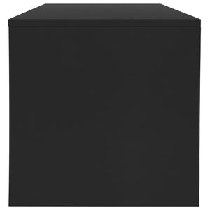 Schwarzer Couchtisch 100x40 cm