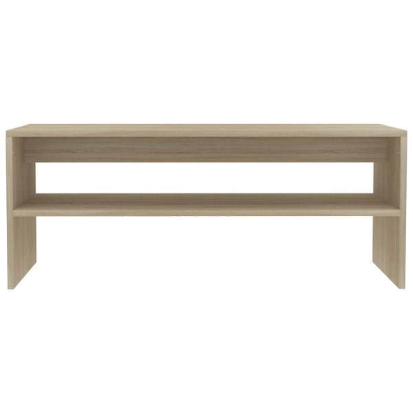 Sonoma Eiche Couchtisch 100x40 cm