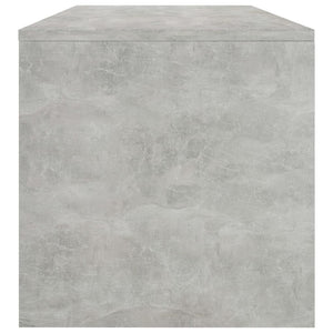 Betongrauer Couchtisch 100x40 cm