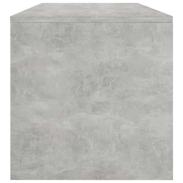 Betongrauer Couchtisch 100x40 cm