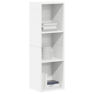 vidaXL Bibliothèque/meuble TV Blanc 36x30x114 cm Bois d'ingénierie