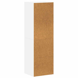 vidaXL Bibliothèque/meuble TV Blanc 36x30x114 cm Bois d'ingénierie