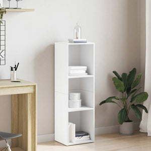 vidaXL Bibliothèque/meuble TV Blanc 36x30x114 cm Bois d'ingénierie