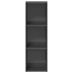 Hochglanz Bücherregal / TV-Schrank Grau