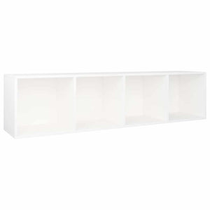 Weißes Bücherregal/TV-Schrank 36x30x143 cm
