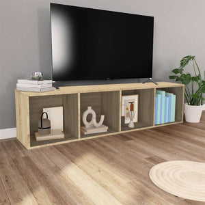 Sonoma Eiche Bücherregal / TV-Schrank