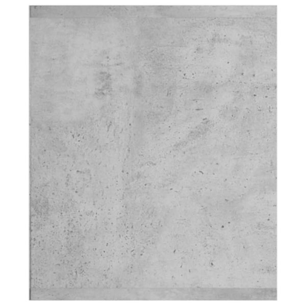 Betongraues Bücherregal/TV-Schrank 36x143 cm